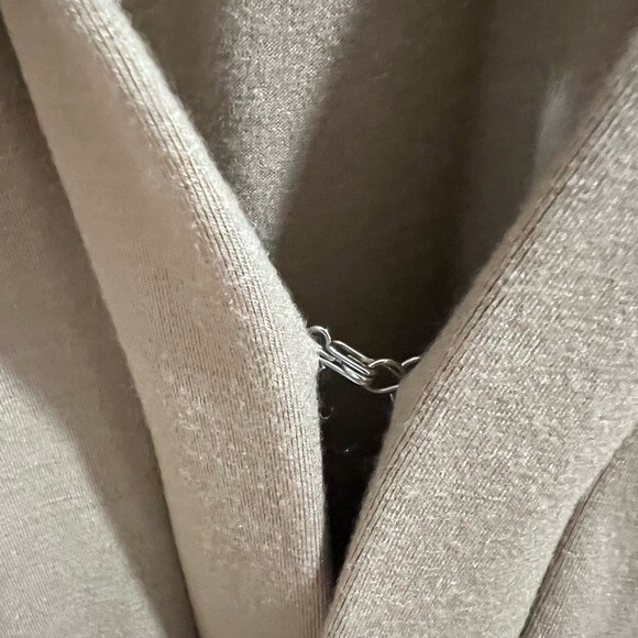 Modern Soul mocha tan belted cardigan size 2X - Picture 4 of 5